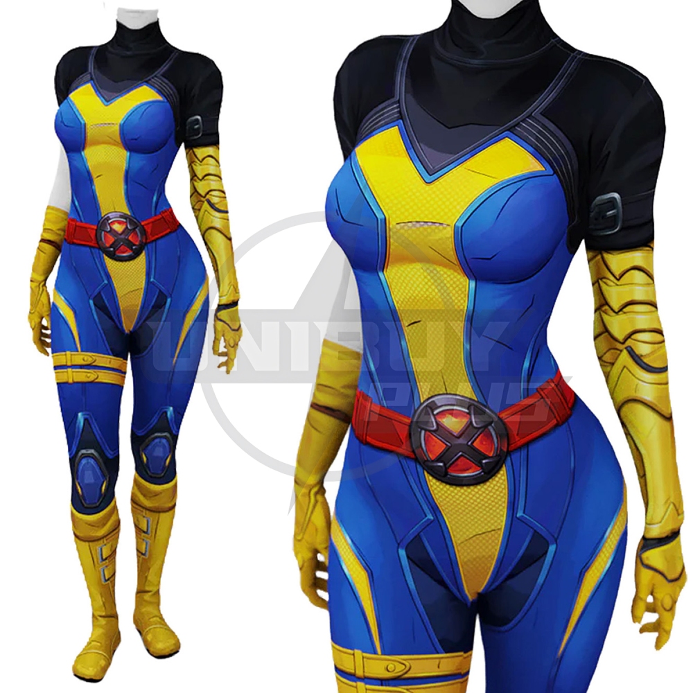 X-Men Jean Grey Costume Cosplay Suit Bodysuit For Kids Adult Unibuyplus