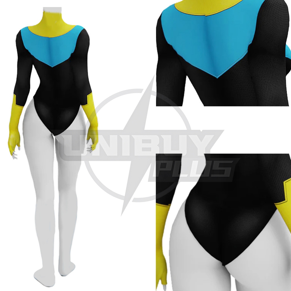 Invincible Female Costume Cosplay Suit Summer Ver. For Kids Adult Unibuyplus