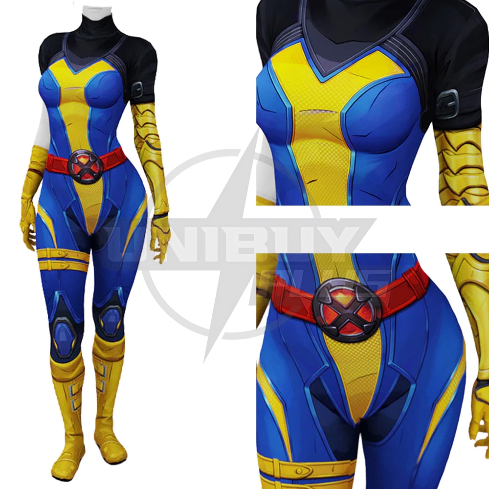 X-Men Jean Grey Costume Cosplay Suit Bodysuit For Kids Adult Unibuyplus