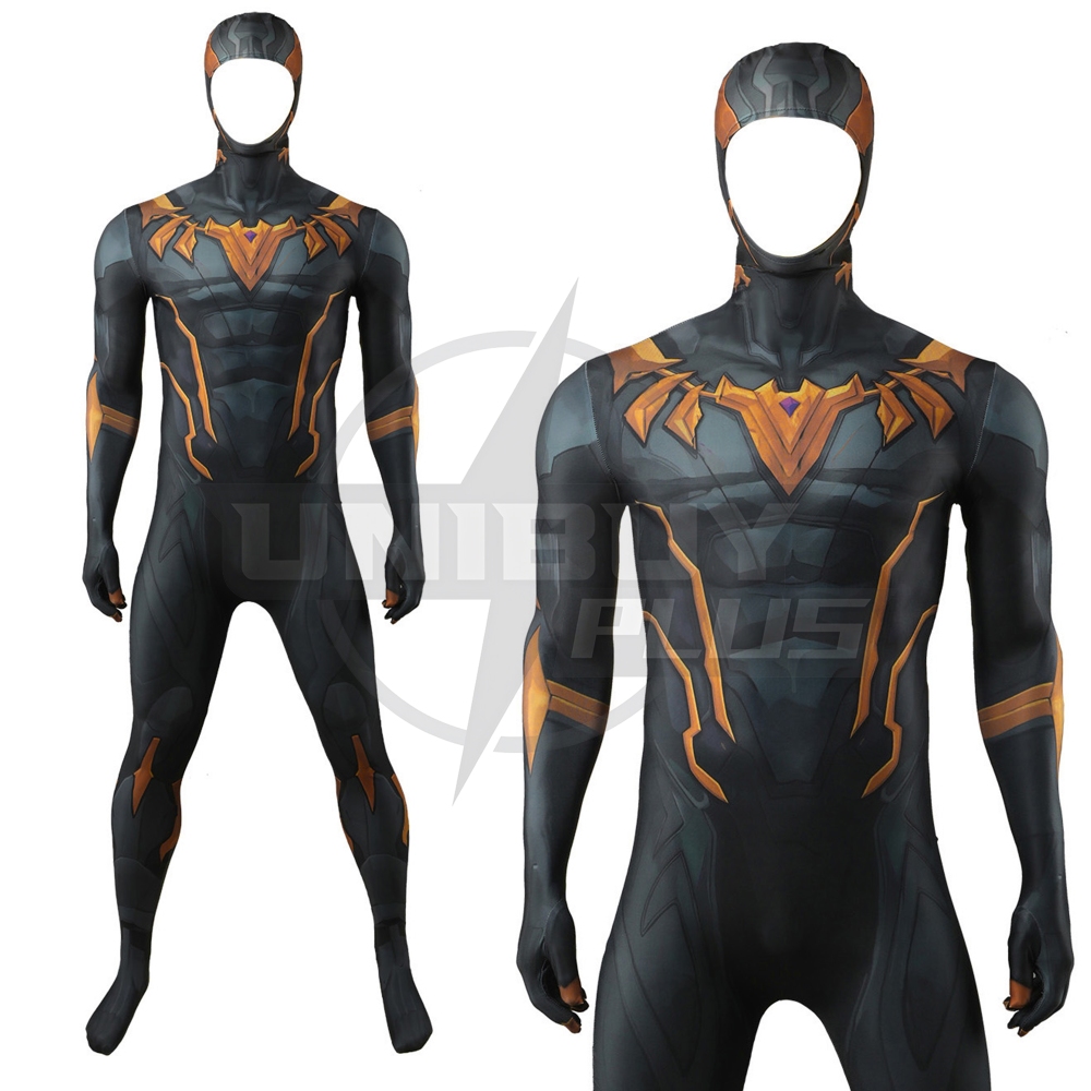 Marvel Rivals Black Panther Costume Cosplay Suit Bodysuit For Kids Adult Unibuyplus