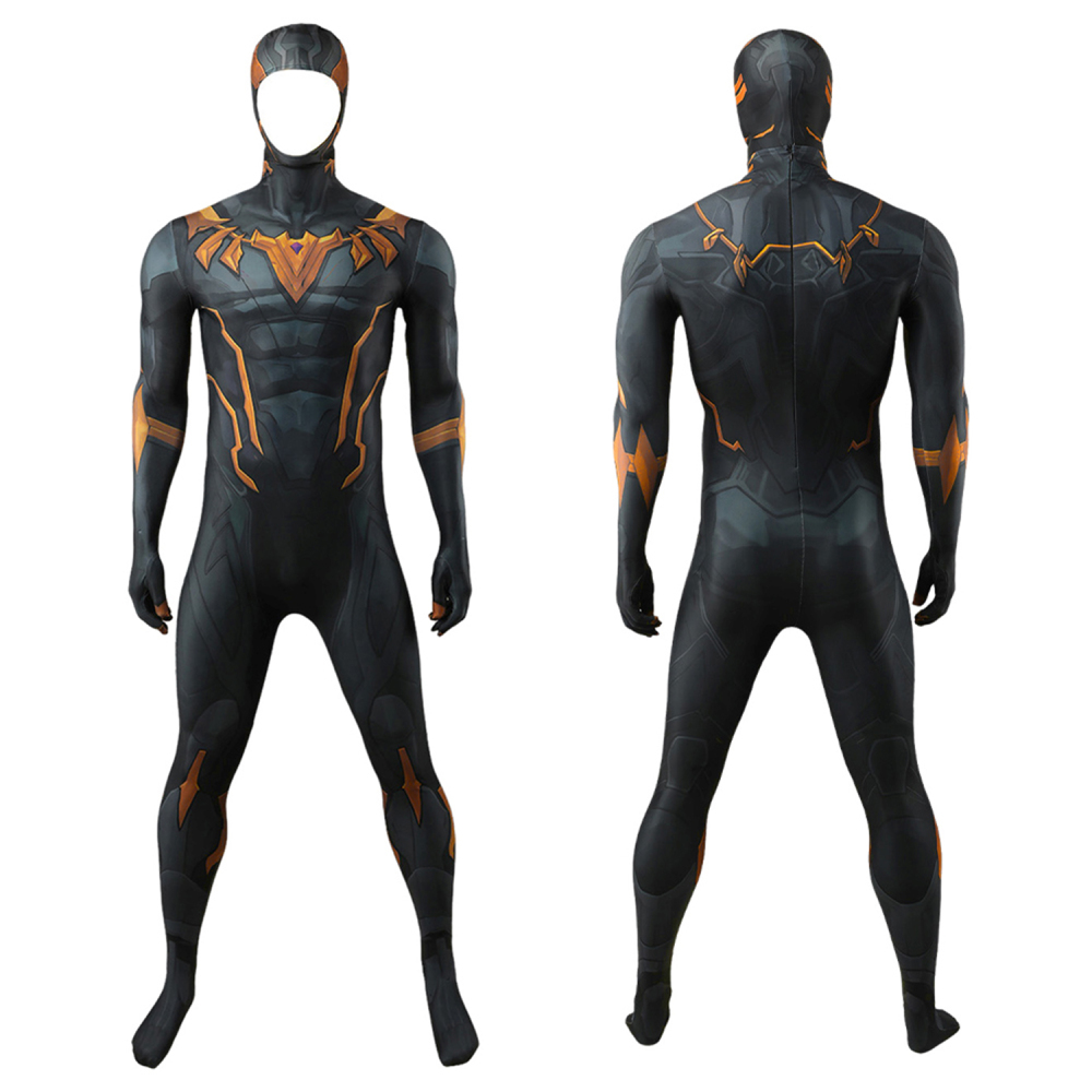 Marvel Rivals Black Panther Costume Cosplay Suit Bodysuit For Kids Adult Unibuyplus