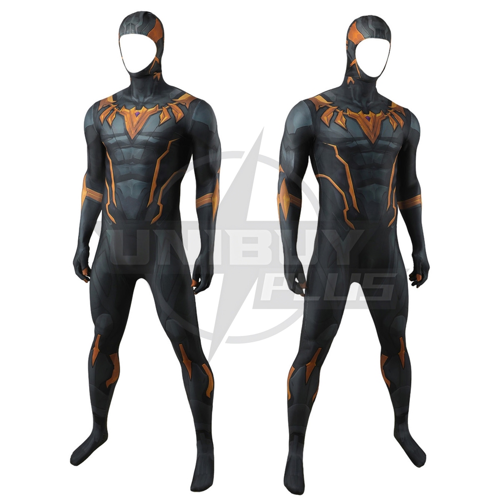 Marvel Rivals Black Panther Costume Cosplay Suit Bodysuit For Kids Adult Unibuyplus