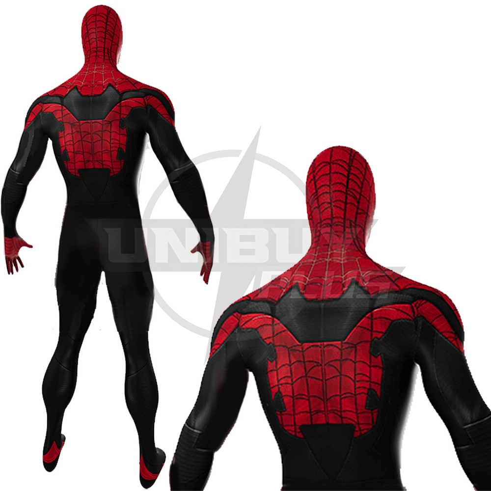 PS5 Marvel's Spider-Man 2 Costume Cosplay Suit Peter Parker Superior Bodysuit For Kids Adult Unibuyplus