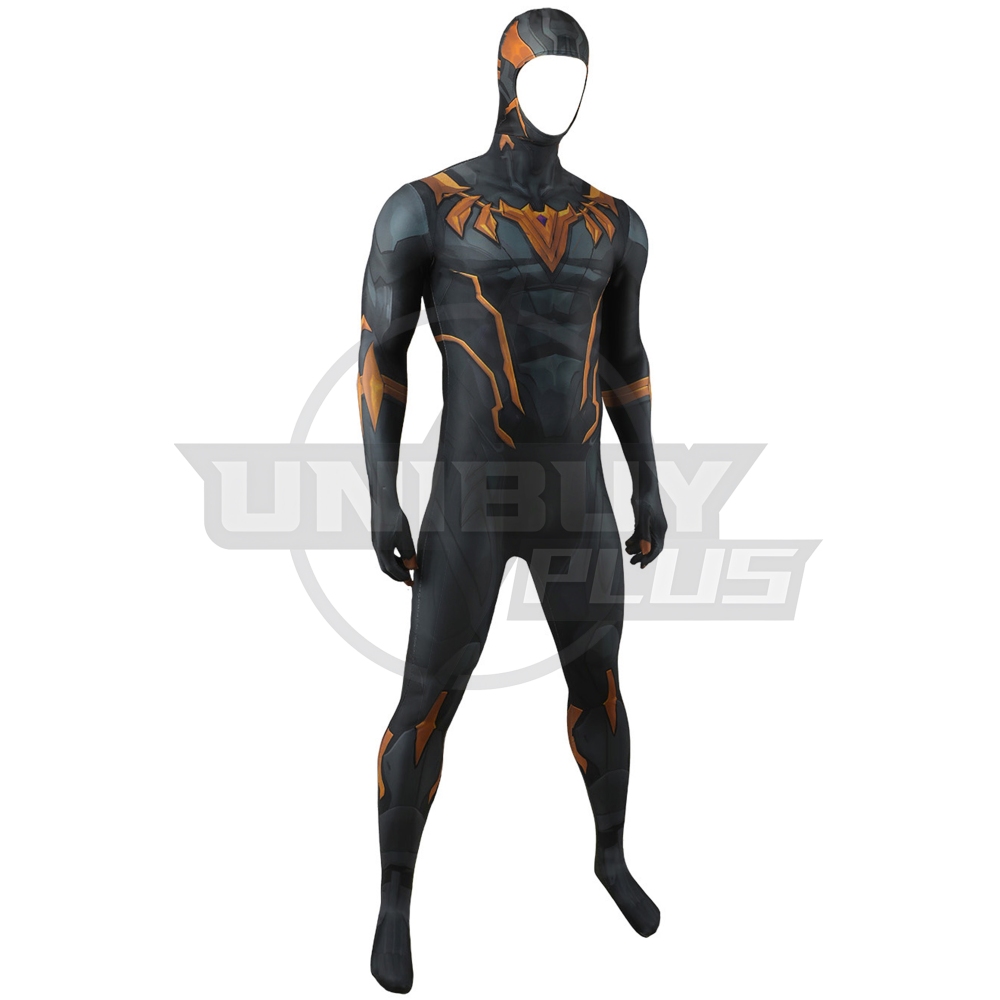 Marvel Rivals Black Panther Costume Cosplay Suit Bodysuit For Kids Adult Unibuyplus