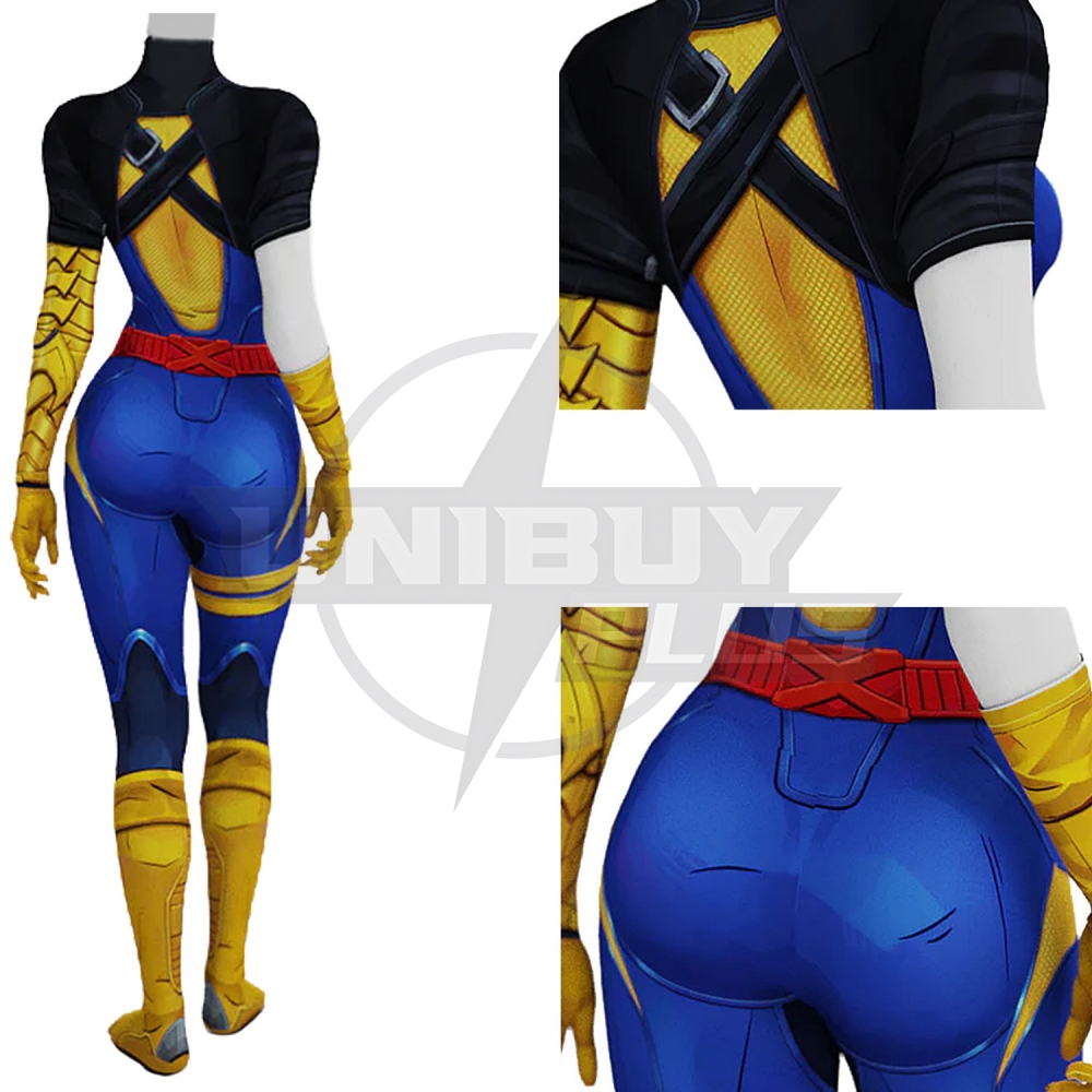 X-Men Jean Grey Costume Cosplay Suit Bodysuit For Kids Adult Unibuyplus