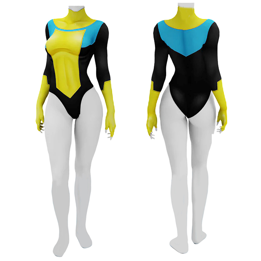 Invincible Female Costume Cosplay Suit Summer Ver. For Kids Adult Unibuyplus