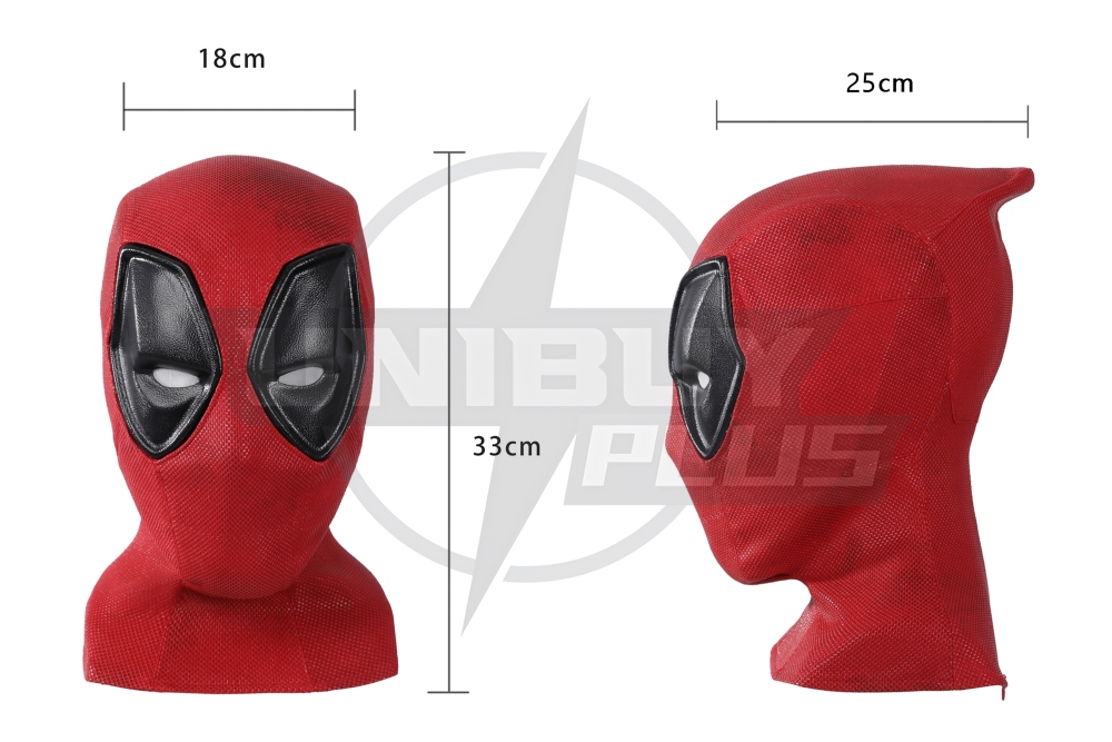 Deadpool & Wolverine Wade Wilson Helmet Mask Cosplay Prop Unibuyplus