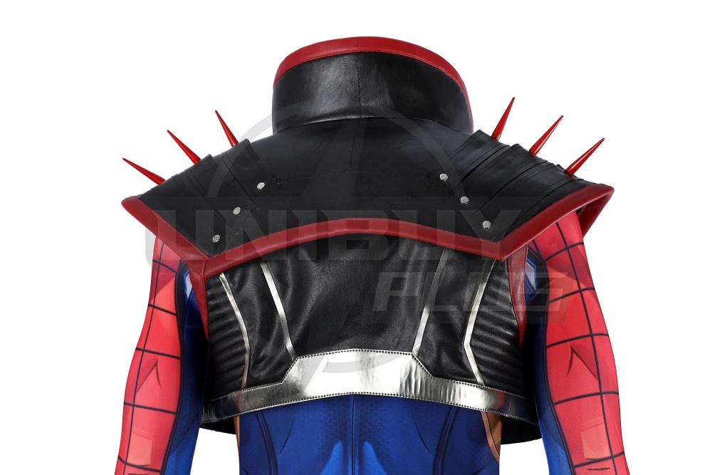Marvel Rivals Spider Punk 2099 Cosplay Costume Suit Unibuyplus
