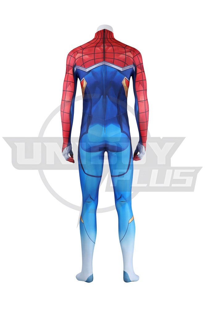 Marvel Rivals Spider Punk 2099 Cosplay Costume Suit Unibuyplus