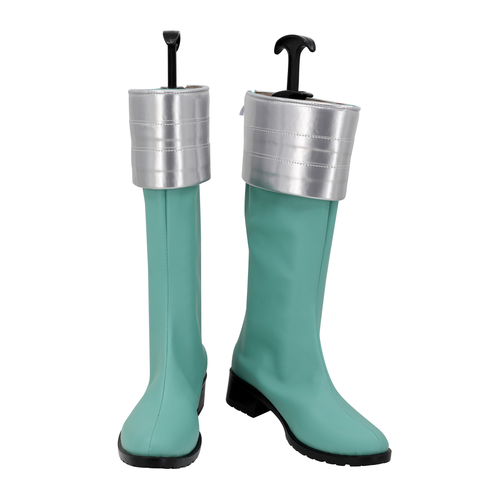 Kaizoku Sentai Gokaiger Gokai Green Cosplay Shoes Men Boots Unibuyplus