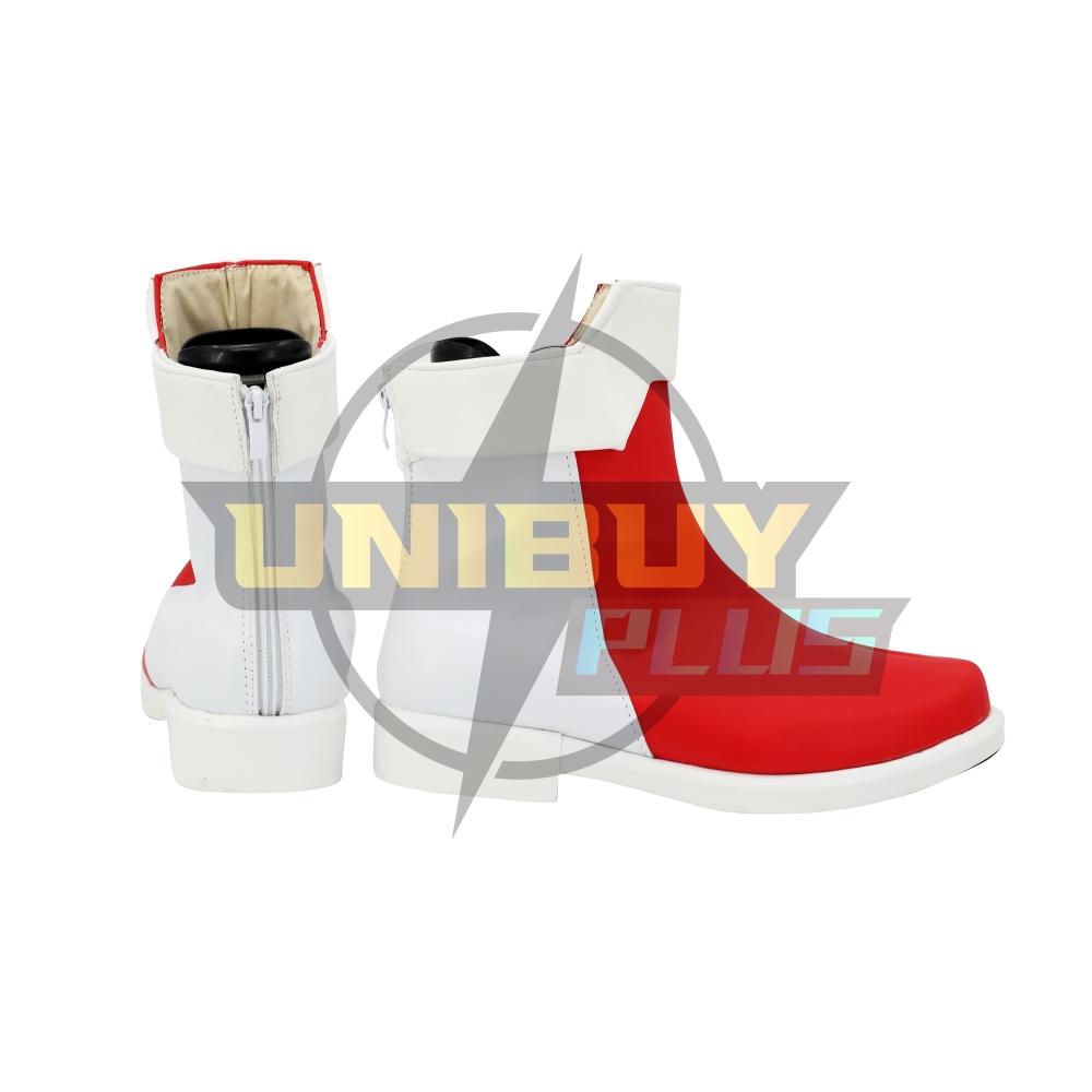 Bakuage Sentai Boonboomger Bun Red Cosplay Shoes Men Boots Unibuyplus