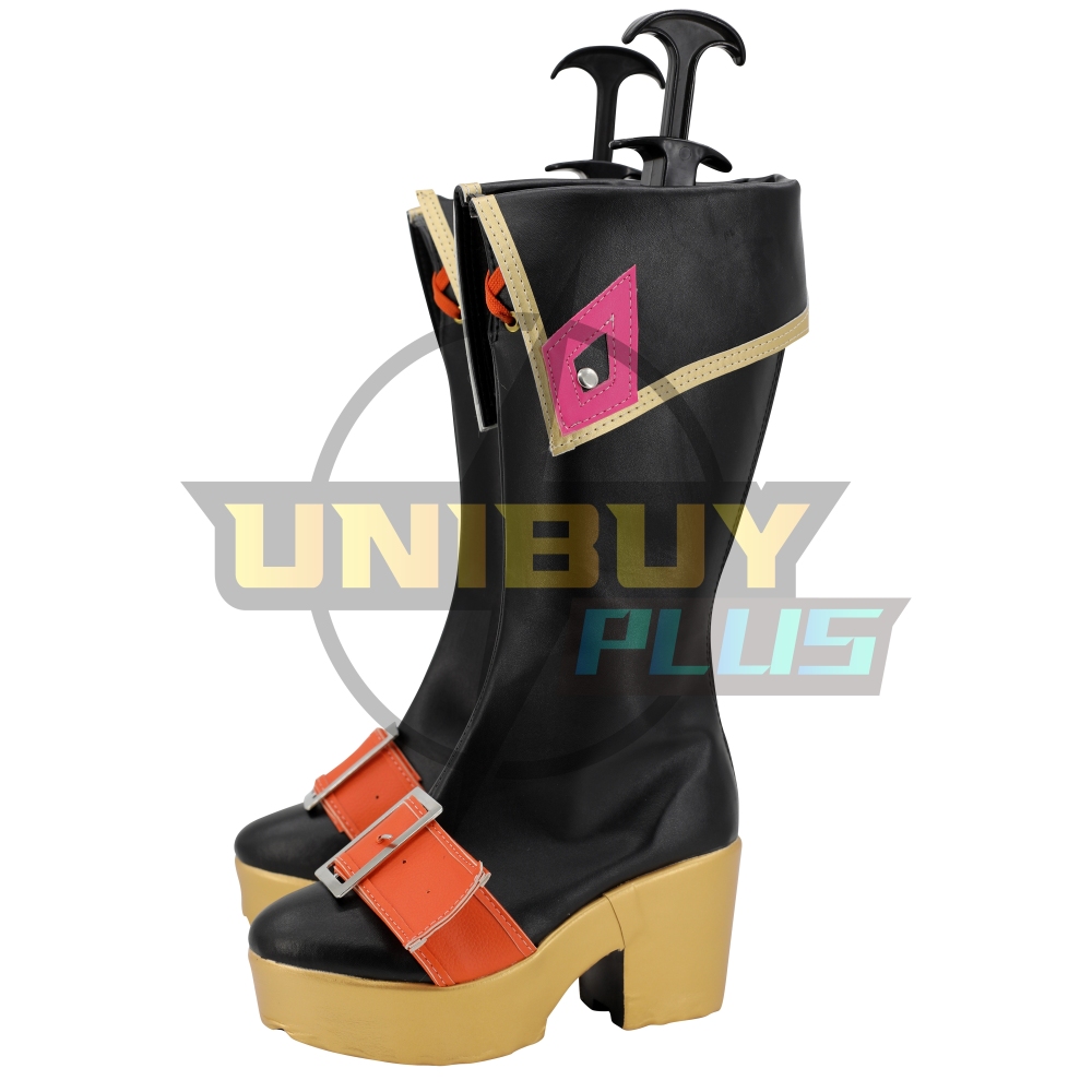 Overwatch Kiriko Sukajan Witch Cosplay Shoes Women Boots Unibuyplus