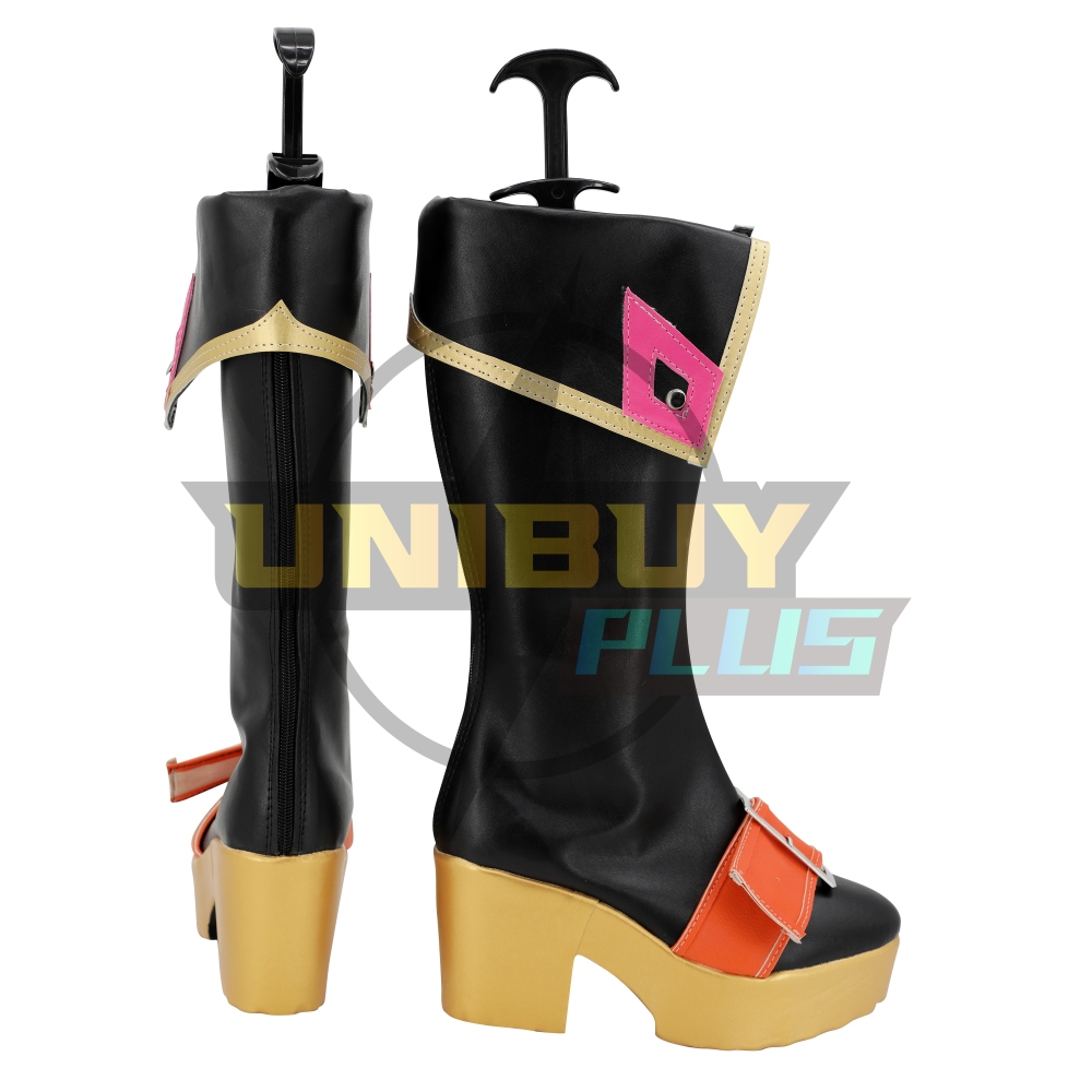 Overwatch Kiriko Sukajan Witch Cosplay Shoes Women Boots Unibuyplus