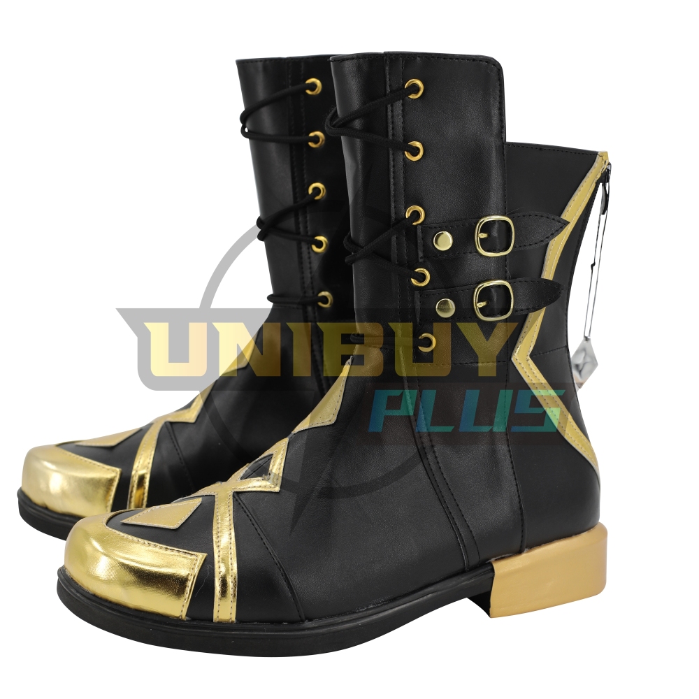 Genshin Impact Fatui Arlecchino Cosplay Shoes Women Boots Unibuyplus