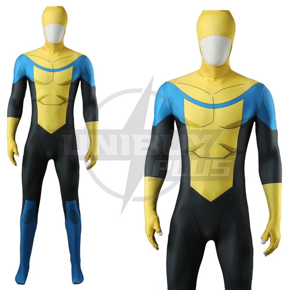 Invincible Mark Grayson Costume Cosplay Suit Bodysuit For Kids Adult Unibuyplus