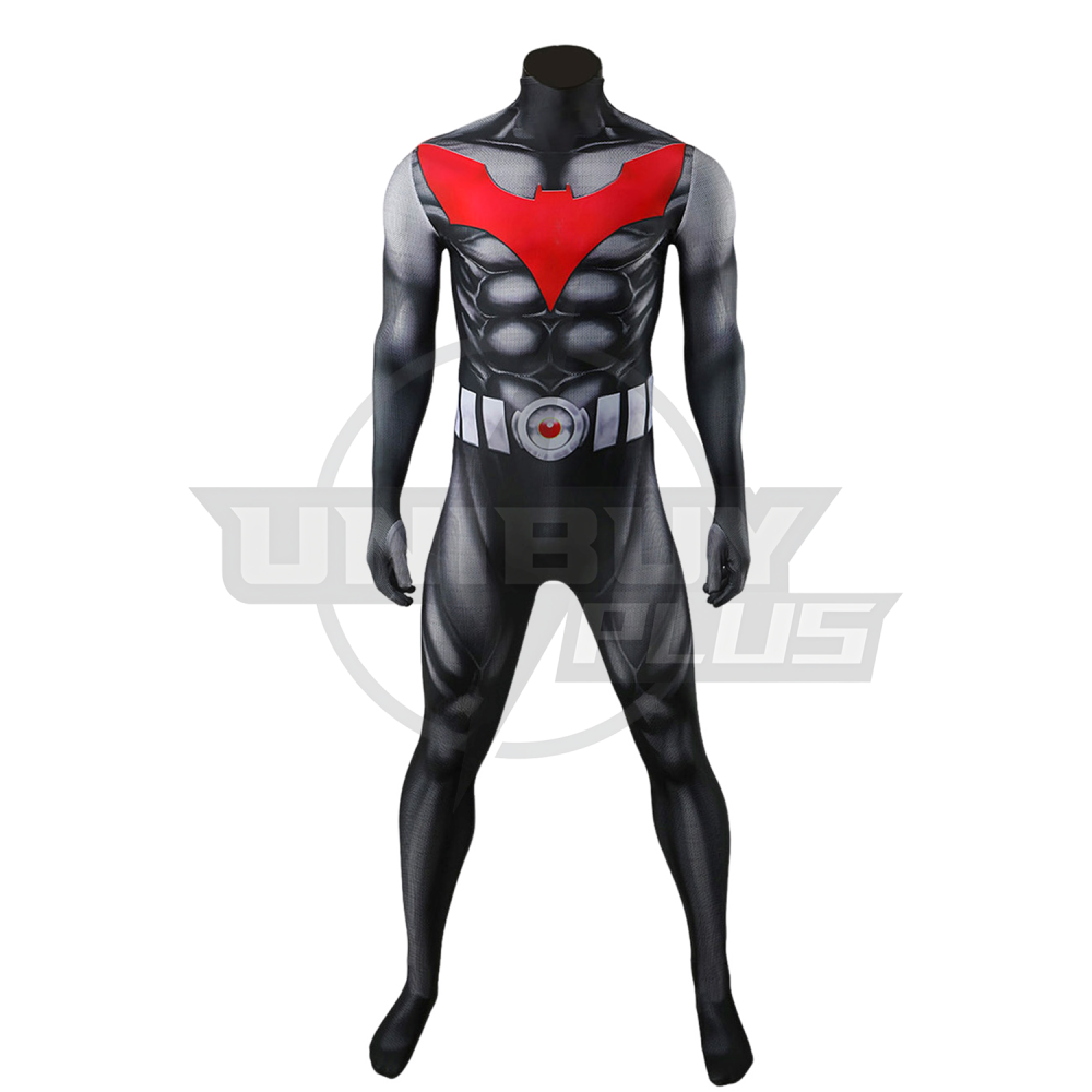 Batman Beyond Terry McGinnis Costume Cosplay Suit Bodysuit For Kids Adult Unibuyplus