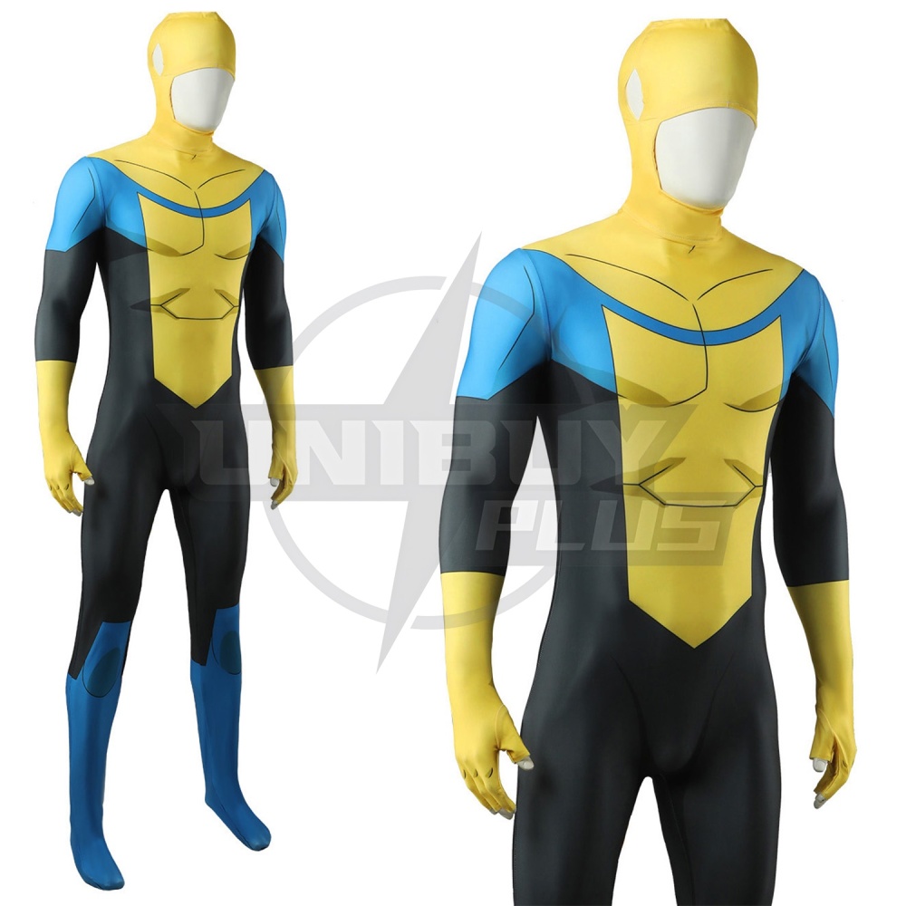Invincible Mark Grayson Costume Cosplay Suit Bodysuit For Kids Adult Unibuyplus