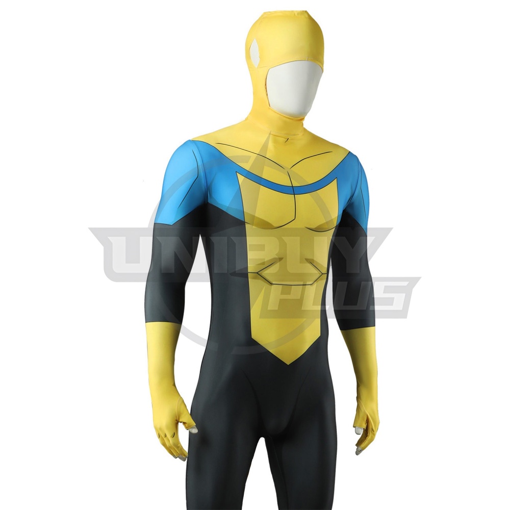 Invincible Mark Grayson Costume Cosplay Suit Bodysuit For Kids Adult Unibuyplus