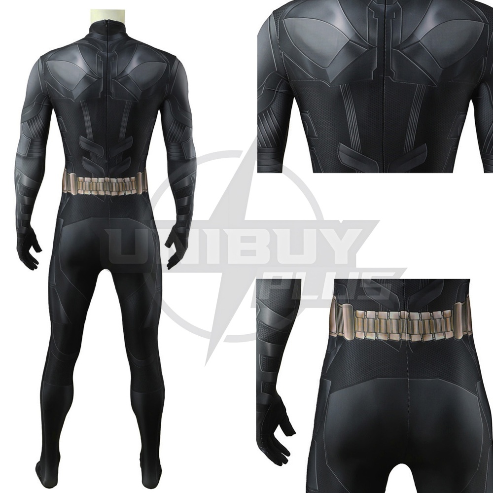 The Dark Knight Batman Costume Cosplay Suit Bruce Wayne Bodysuit For Kids Adult Unibuyplus