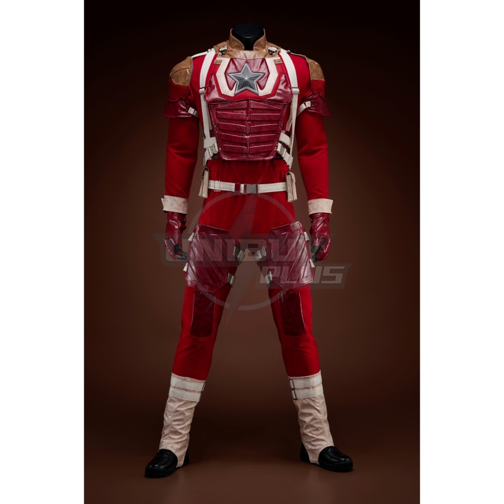 Thunderbolts Red Guardian Costume Cosplay Suit Alexei Shostakov Unibuyplus