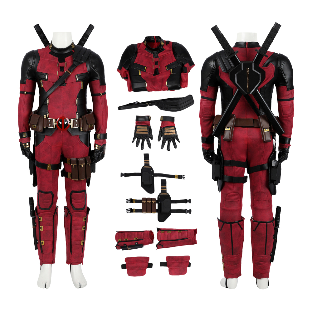 Deadpool 3 Kid Costume Cosplay Suit Wade Wilson Unibuyplus