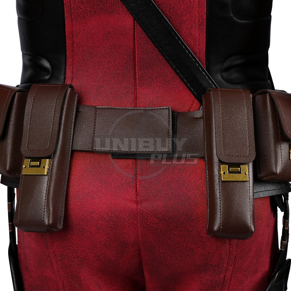 Deadpool & Wolverine Kid Costume Cosplay Suit Wade Wilson Unibuyplus
