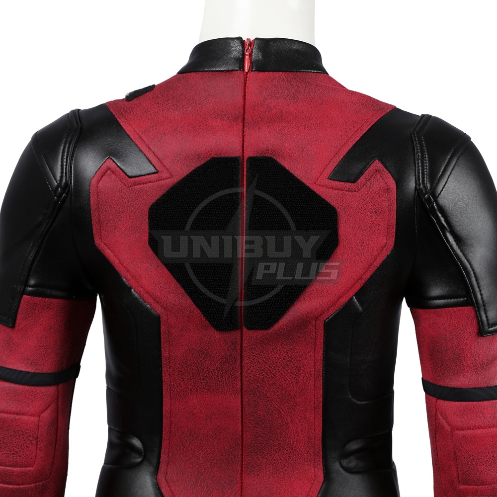 Deadpool & Wolverine Kid Costume Cosplay Suit Wade Wilson Unibuyplus