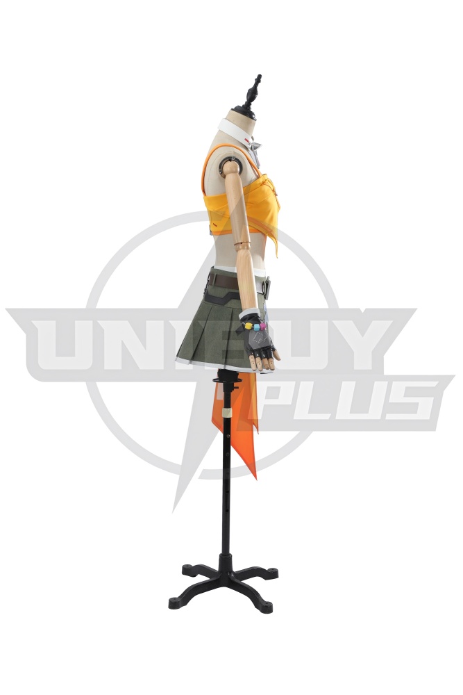 Overwatch LE SSERAFIM Kira Kira Mercy Costume Cosplay Suit Unibuyplus