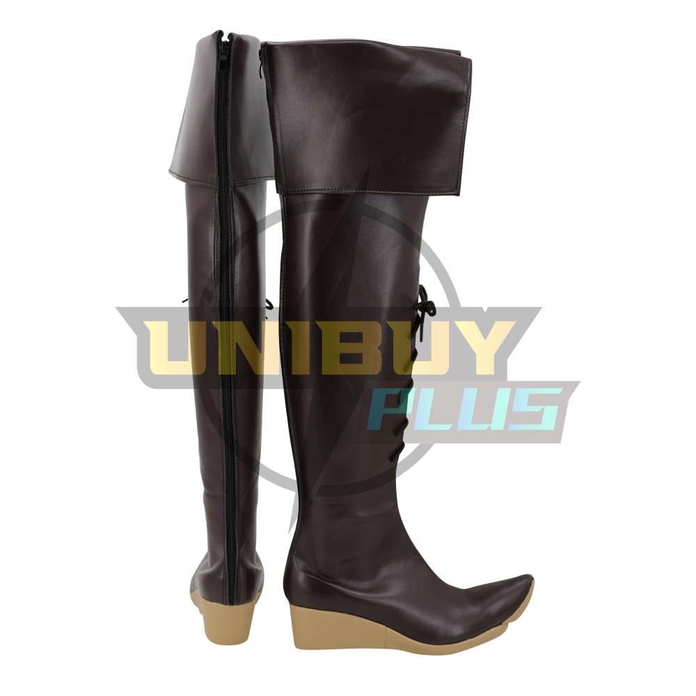 Final Fantasy XIV FF 14 Mide Hotgo Woman Shoes Cosplay Boots Unibuyplus
