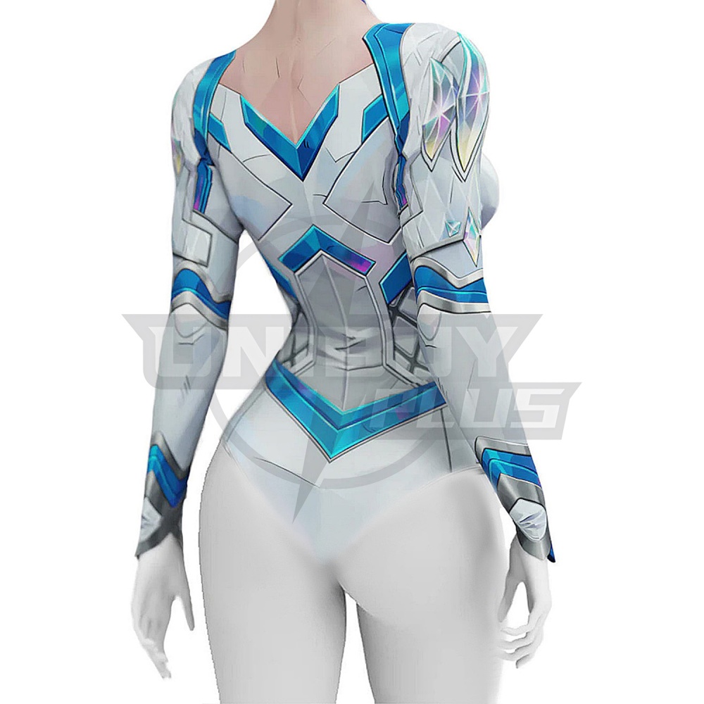 Marvel Rivals White Queen Costume Cosplay Suit Bodysuit Emma Frost For Kids Adult Unibuyplus