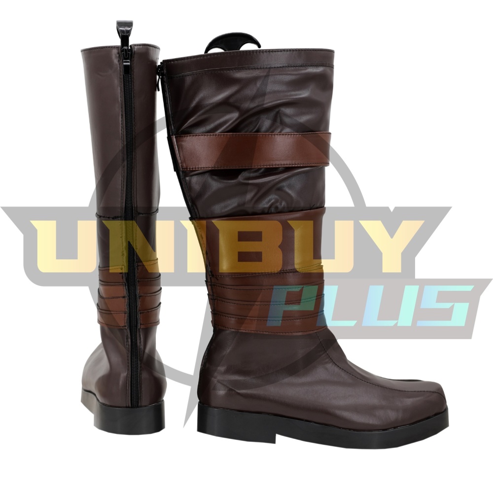 Star Wars The Mandalorian Din Djarin Shoes Cosplay Men Boots Unibuyplus