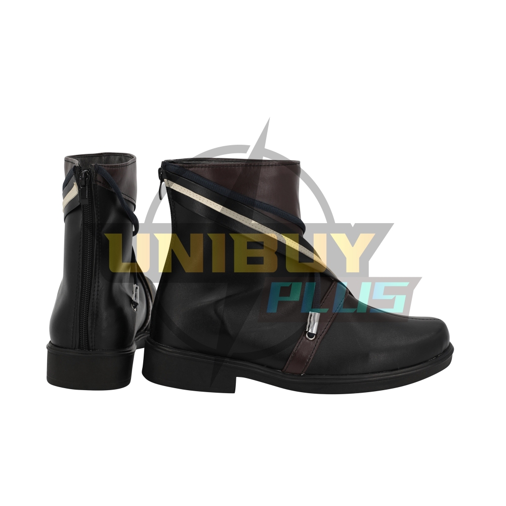 Arknights	Ji Cosplay Shoes Men Boots Unibuyplus