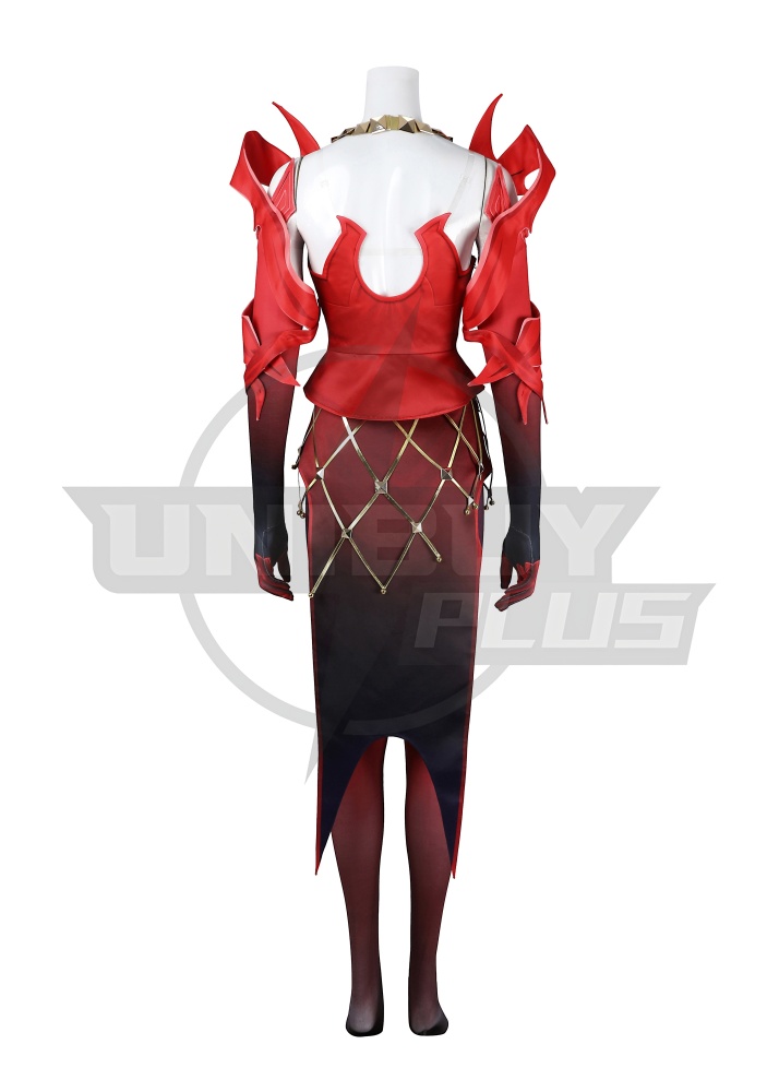 Marvel Rivals Scarlet Witch Emporium Matron Costume Cosplay Suit Unibuyplus