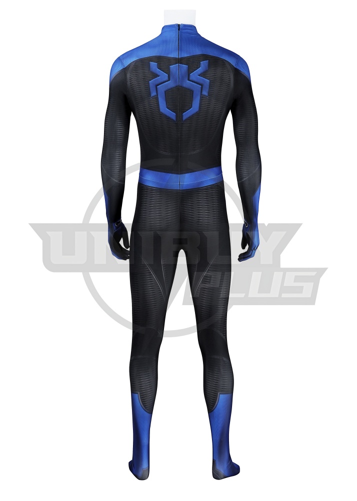 Marvel's Spider-Man 2 Peter Parker Blue Suit Cosplay Costume Unibuyplus