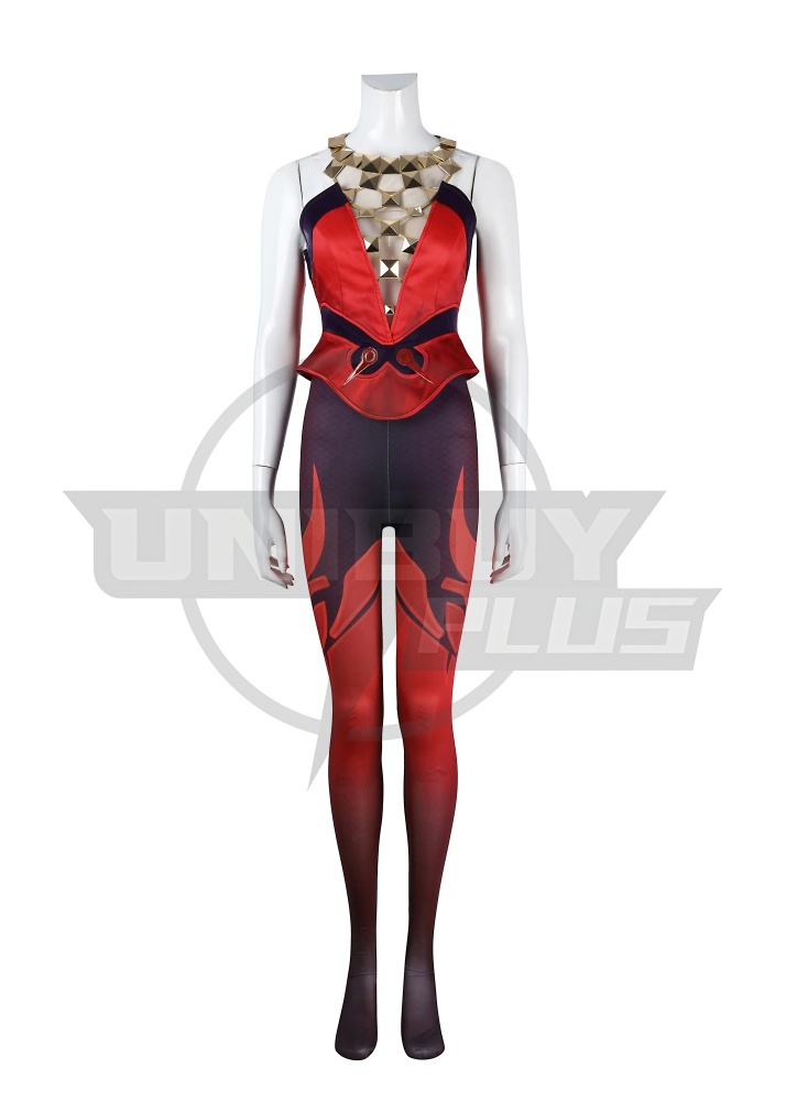 Marvel Rivals Scarlet Witch Emporium Matron Costume Cosplay Suit Unibuyplus