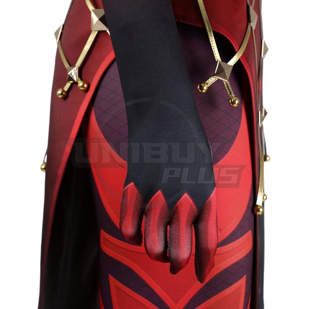 Marvel Rivals Scarlet Witch Emporium Matron Costume Cosplay Suit Unibuyplus