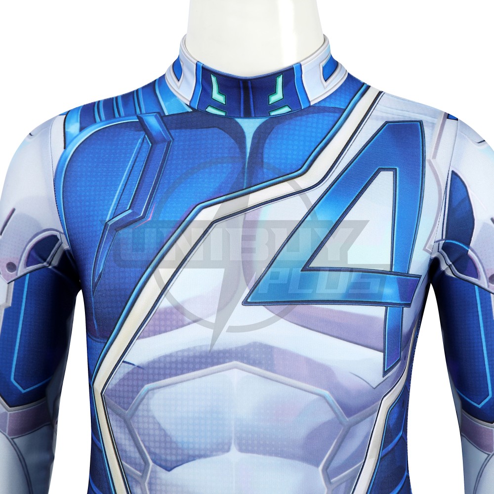 Marvel Rivals Mr. Fantastic Kid Suit Costume Cosplay Reed Richards Bodysuit Unibuyplus