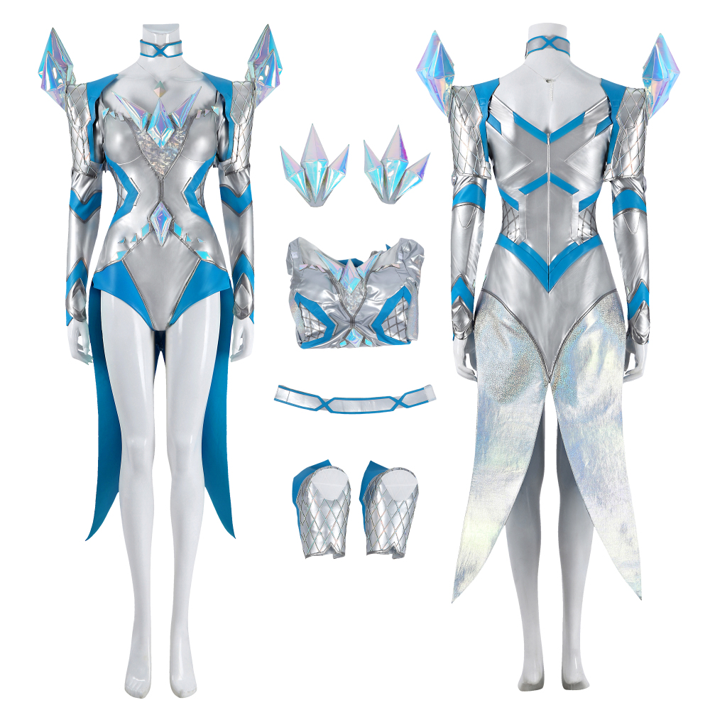 Marvel Rivals White Queen Costume Cosplay Suit Emma Grace Frost Unibuyplus