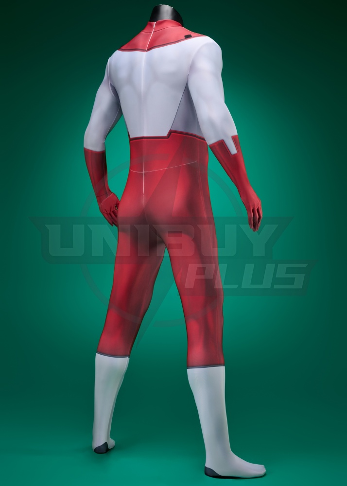 Mortal Kombat 1 Omni-Man Costume Cosplay Suit With Cloak Nolan Grayson Unibuyplus