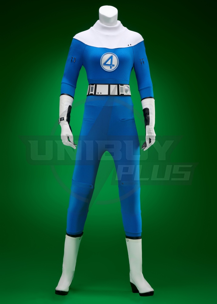 The Fantastic Four: First Steps Invisible Woman Costume Cosplay Suit Susan Storm Unibuyplus