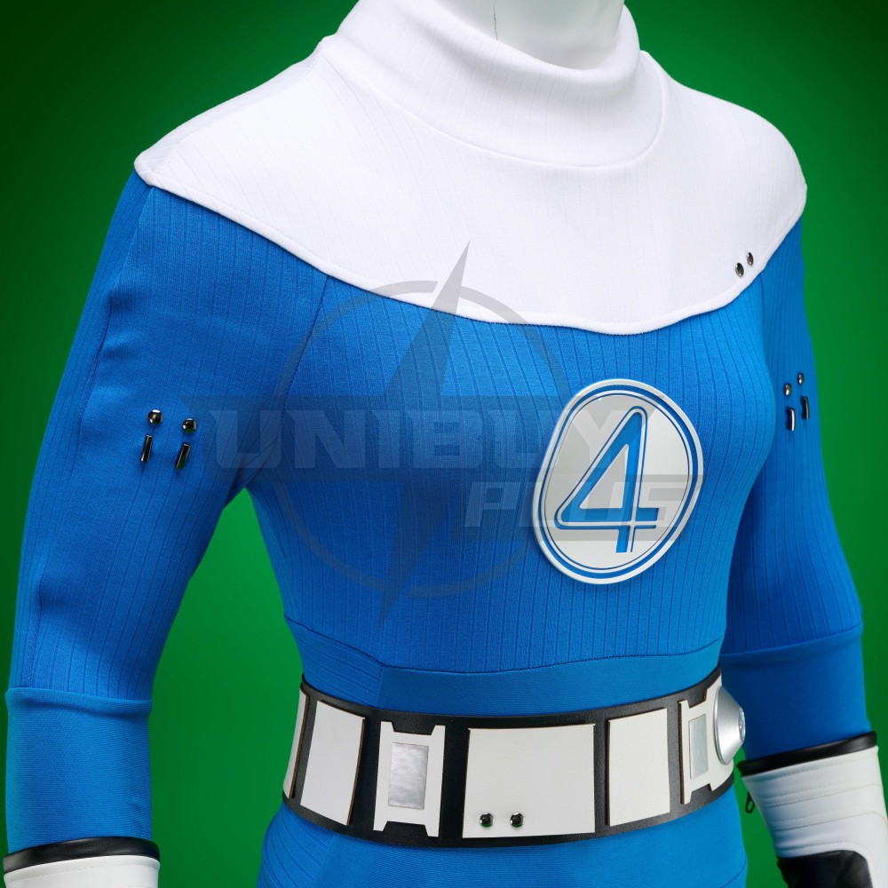The Fantastic Four: First Steps Invisible Woman Costume Cosplay Suit Susan Storm Unibuyplus