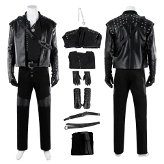 The Witcher 5 Geralt of Rivia Costume Cosplay Suit Unibuyplus