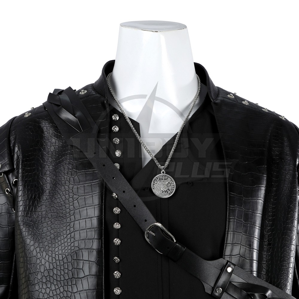 The Witcher 5 Geralt of Rivia Costume Cosplay Suit Unibuyplus