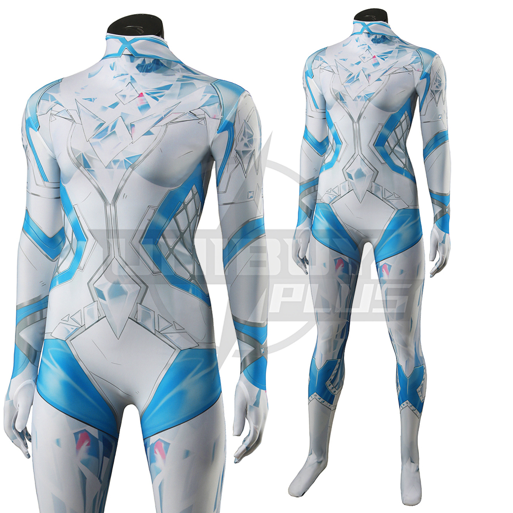 Marvel Rivals White Queen Costume Cosplay Suit Bodysuit Emma Frost For Kids Adult Unibuyplus