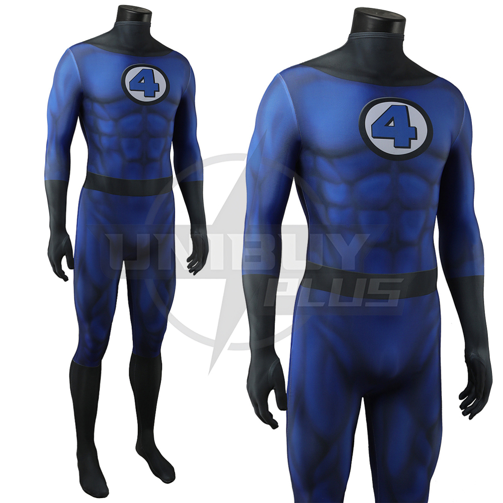 The Fantastic Four: First Steps Mr. Fantastic Costume Cosplay Suit Reed Richards Bodysuit For Kids Adult Unibuyplus
