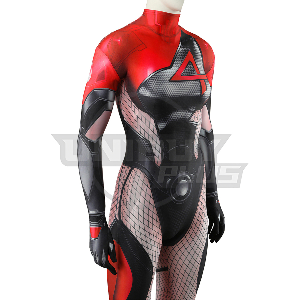 Marvel Rivals Invisible Woman Costume Cosplay Suit Bodysuit For Kids Adult Unibuyplus