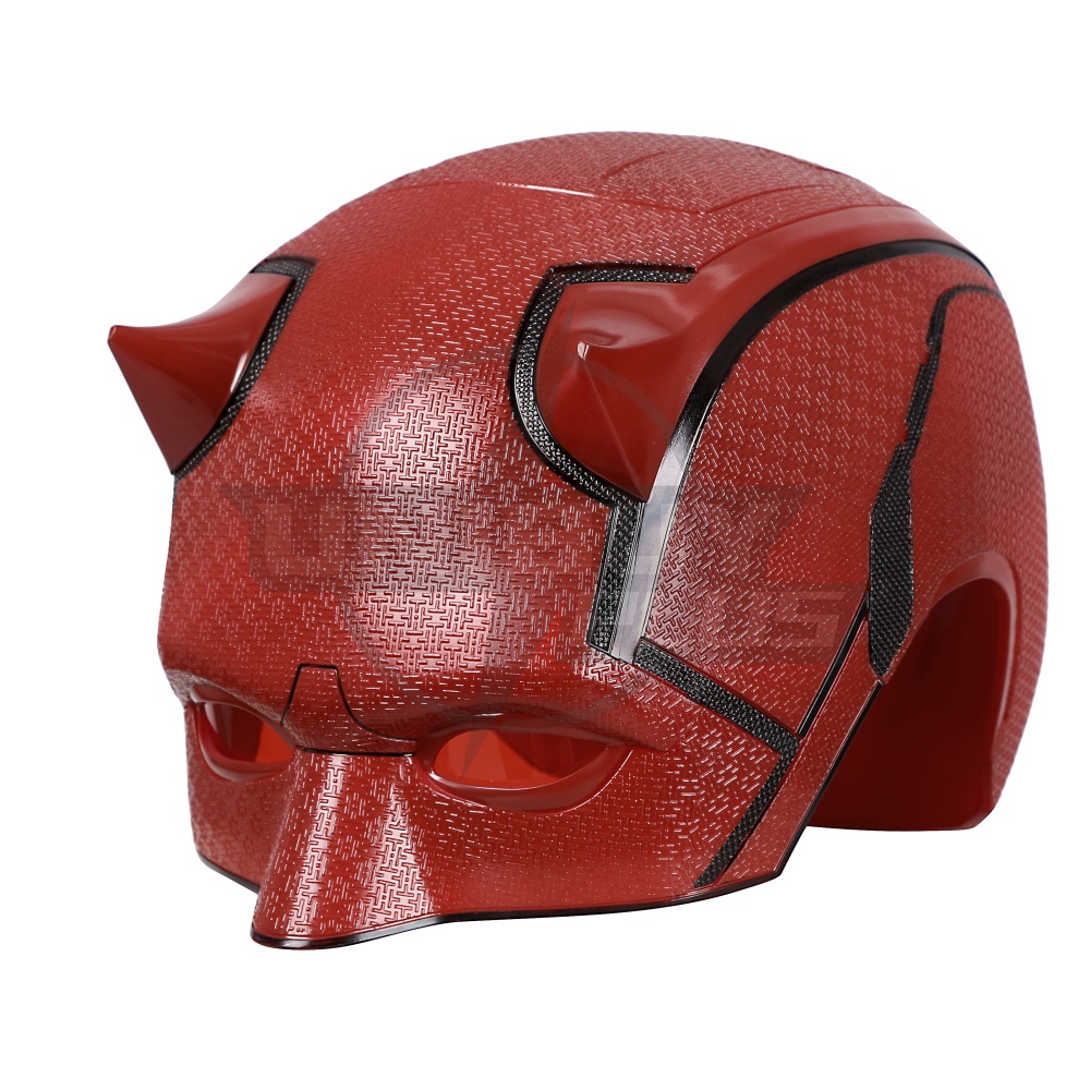 Daredevil: Born Again Helmet Mask Matt Murdock Cosplay Prop Red Unibuyplus