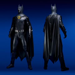 Batman Costume Cosplay Suit Bruce Wayne for Adult Outfit UnibuyPlus
