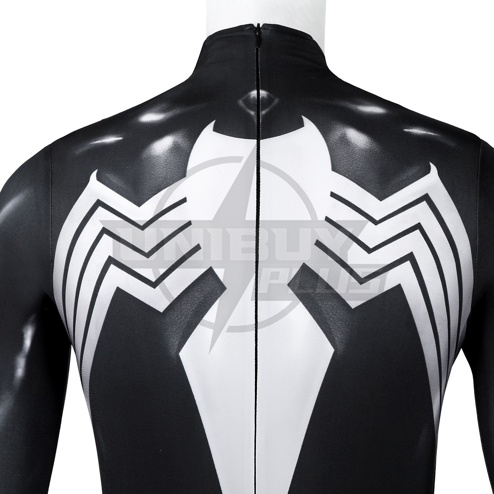 Marvel's Spider-Man 2 Peter Parker Black Suit Cosplay Costume Unibuyplus