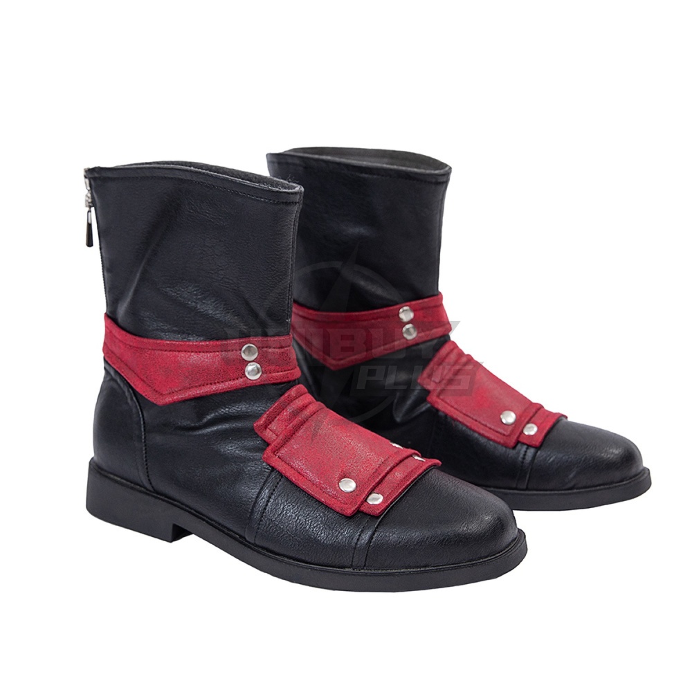 Deadpool 2 Cosplay Shoes Wade Wilson Men Boots Upgrade Ver. Unibuyplus